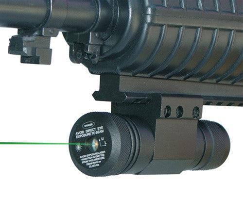 NcSTAR Vism Green Laser with Constant and Strobe Settings, Picatinny Rail  Mount VAPTLG