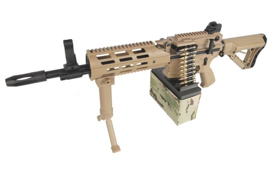 G&G CM16 LMG Tan