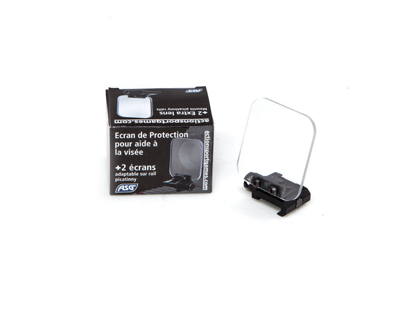 ASG Picatinny Mounted Flip Up Acrylic Lens Protector