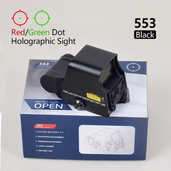 Teagle Optics 551/553 Style CQB Military Tactical Halo Red/Green Dot Combat Sight