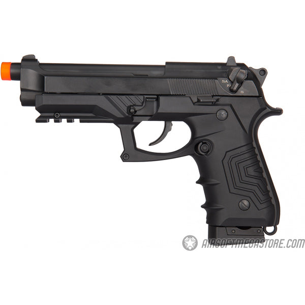 HFC HG-173 M92 CO2 Blowback Semi/Full Auto Airsoft Pistol - BLACK