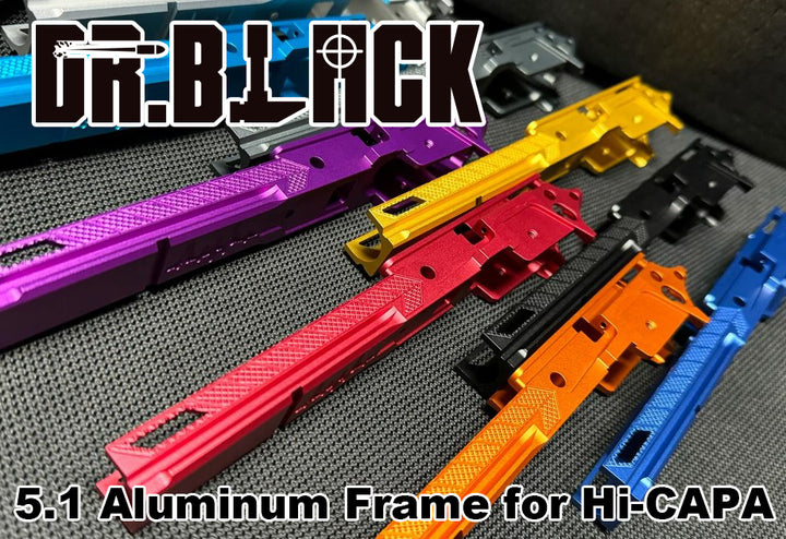 Dr. Black "Frame-05" Custom Aluminum Frame for 5.1 HiCapa TM