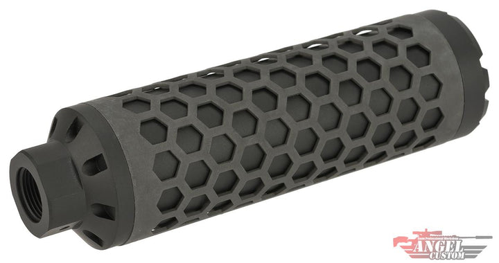 Angel Custom HIVE Airsoft Suppressor Barrel Extension - 130mm Black