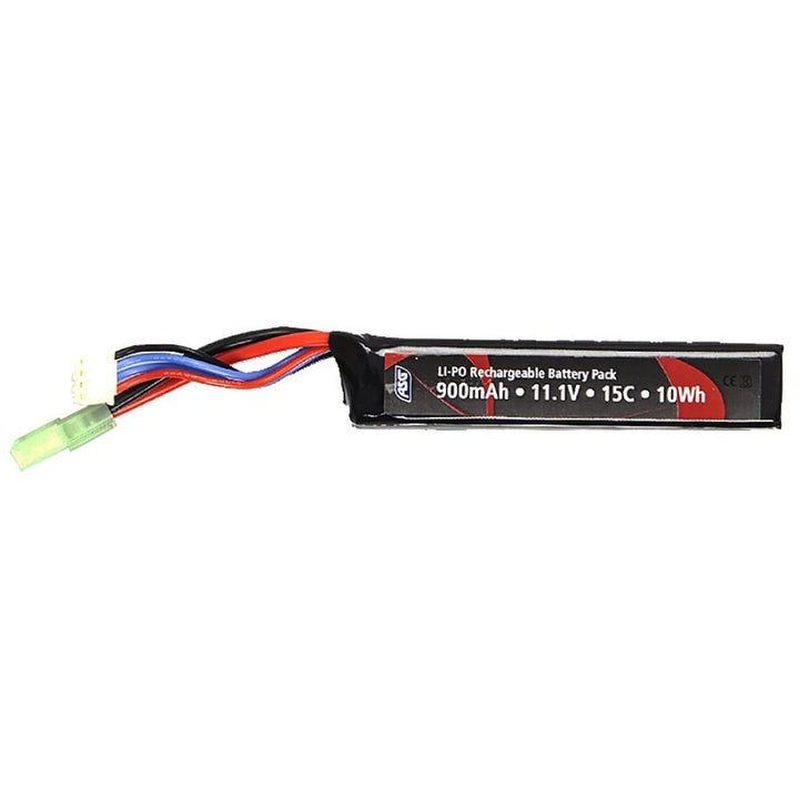 ASG Stock Tube Battery Lipo 11.1V 900mah 15C