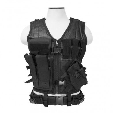 NcSTAR Crossdraw Tactical Vest (Regular/2XL)