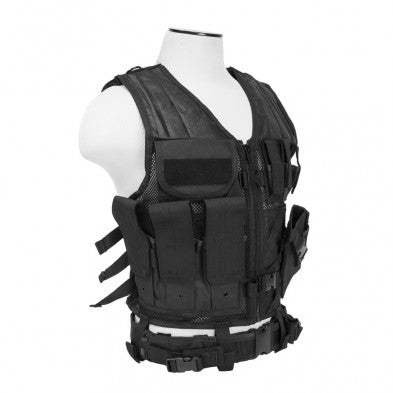 NcSTAR Crossdraw Tactical Vest (Regular/2XL)