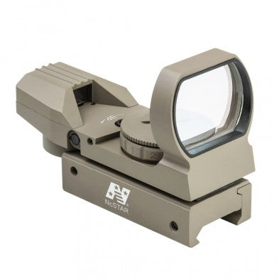 NcSTAR Red & Green Four Reticle Reflex Optic - Tan