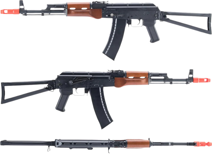 Cybergun Kalashnikov Licensed AK-74 Airsoft AEG Rifle by ICS (Model: AKS-74)