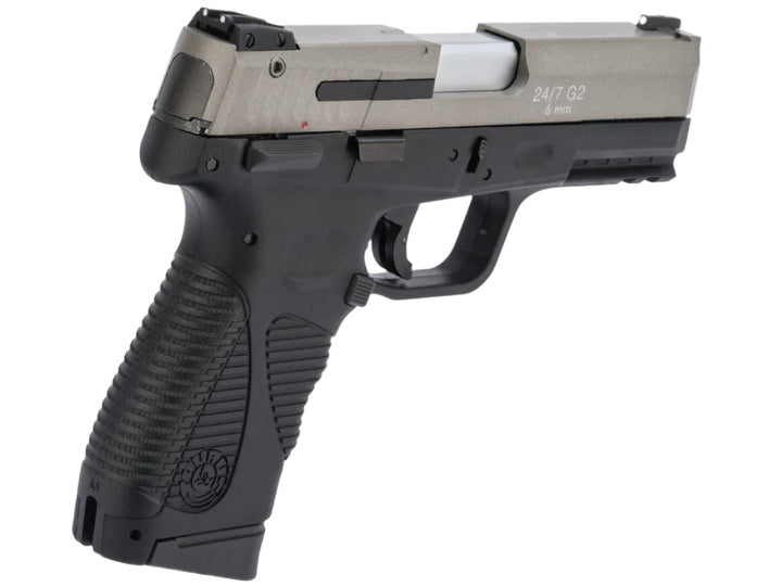 Taurus Licensed 24/7 G2 CO2 Gas Blowback Airsoft Pistol by KWC / Cybergun (Model: 428 FPS / Two-Tone)