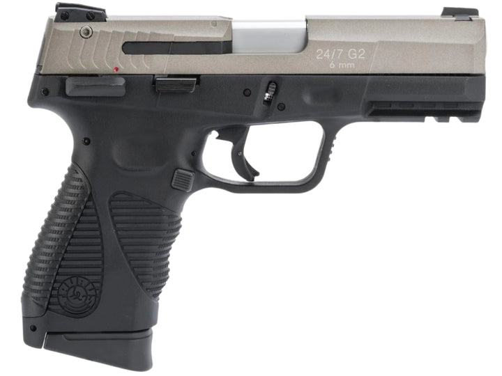 Taurus Licensed 24/7 G2 CO2 Gas Blowback Airsoft Pistol by KWC / Cybergun (Model: 428 FPS / Two-Tone)