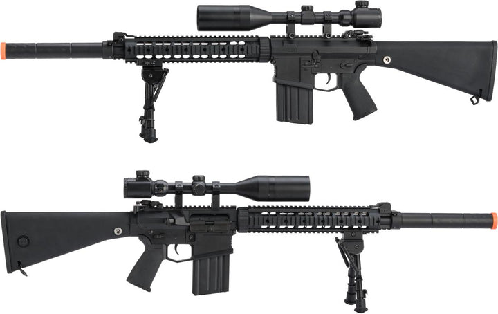 CYMA Platinum SR-25 QBS Airsoft AEG Designated Marksman Rifle (Select Models)