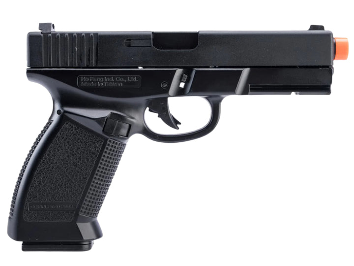 HFC HG-189 Dark Hawk Police Style Gas Blowback Pistol - Full Metal