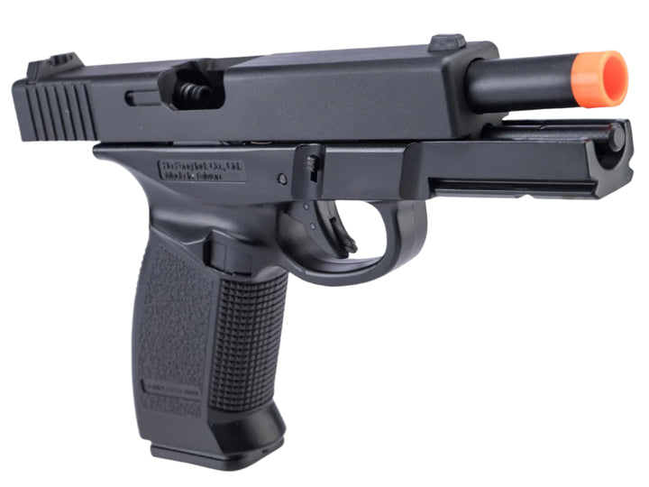 HFC HG-189 Dark Hawk Police Style Gas Blowback Pistol - Full Metal