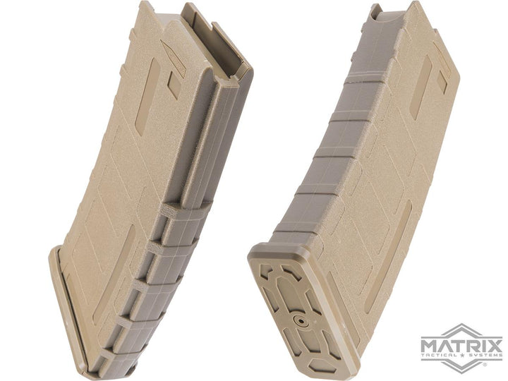 Matrix AR15 Magazine Shaped Shotgun Shell Quick Holder - Tan