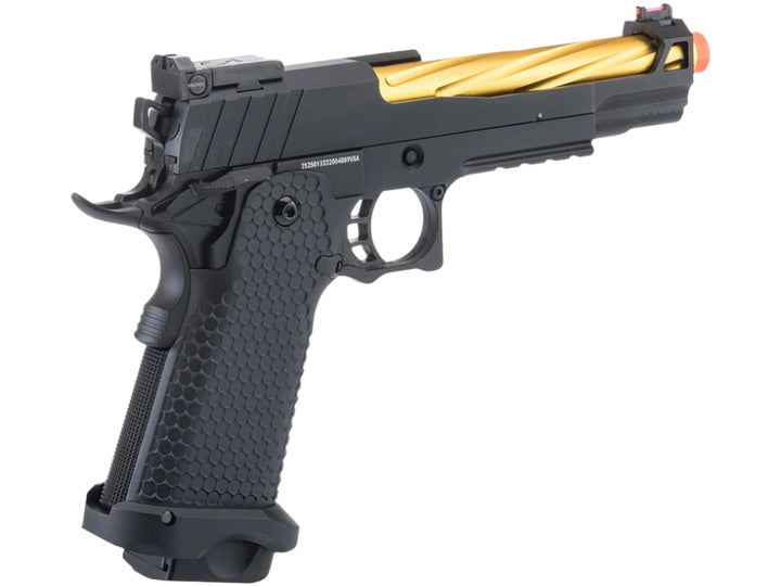 Matrix x Golden Eagle Full Metal OTS .45 Tactical Hi-CAPA Gas Blowback Airsoft Pistol w/ Carrying Case (Model: Mod-12)