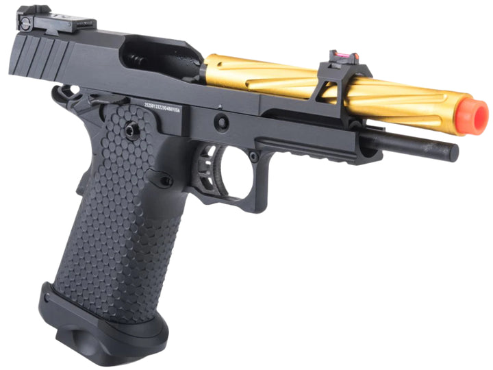 Matrix x Golden Eagle Full Metal OTS .45 Tactical Hi-CAPA Gas Blowback Airsoft Pistol w/ Carrying Case (Model: Mod-12)