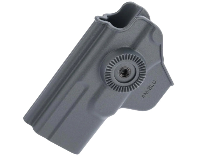 EMG "Matrix" Hardshell Adjustable Holster for SAI BLU Series Pistols (Color: Grey / No Attachment)