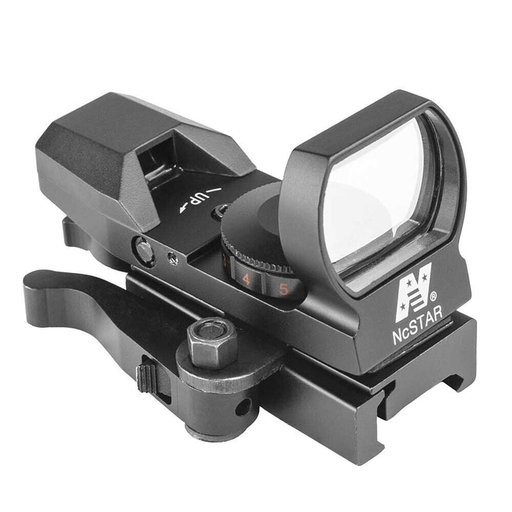 VISM by NcStar Red & Green Four Reticle Reflex Optic w/ Quick Release Latch