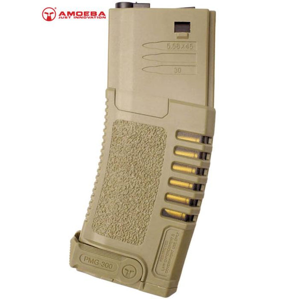 UMAREX- AMOEBA M4 MAGAZINE (300 ROUNDS AEG MAGAZINE) - TAN