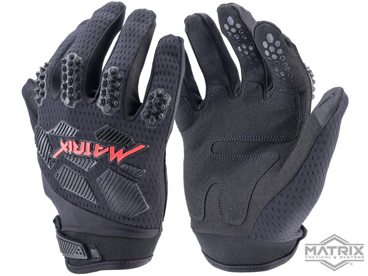 Matrix Nexus Tactical Gloves - Red