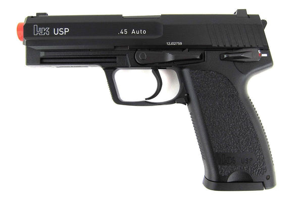 KWA HK USP GBB Green Gas Pistol - Black