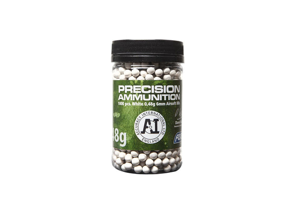 ASG .48g BBs White 1000 Count Bottle