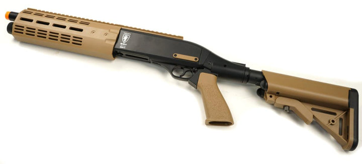 Elite Force Tri-Shot CO2 Gas Shotgun - Tan/Black