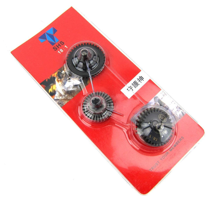 Rocket Airsoft Steel AEG Gear Set - Standard 18:1 gear ratio