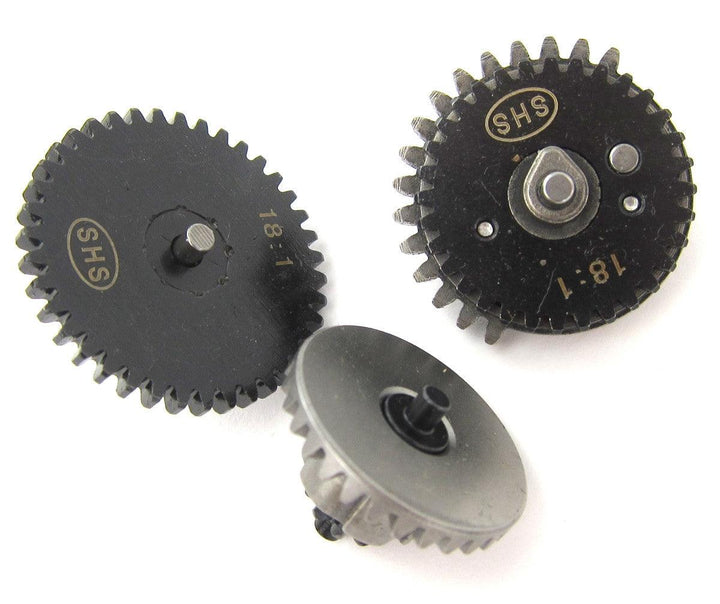 Rocket Airsoft Steel AEG Gear Set - Standard 18:1 gear ratio