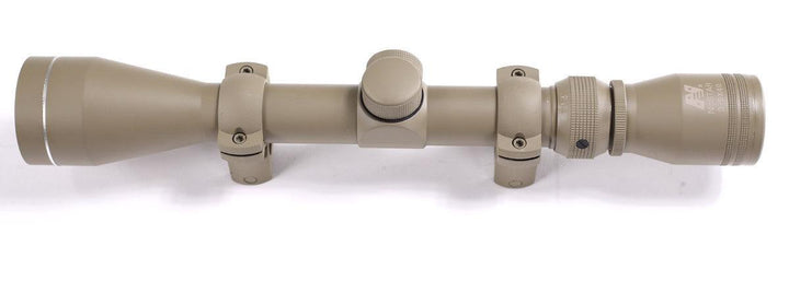 NcSTAR 3-9x40 Rifle Scope - Tan