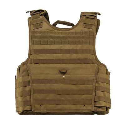 NcSTAR Expert Plate Carrier Vest Adult Size - Tan