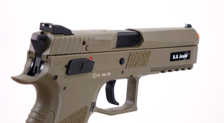 ASG CZ P-09 Duty Green Gas Gun (Tan)