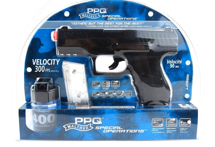 Walther PPQ Spring Pistol - Black