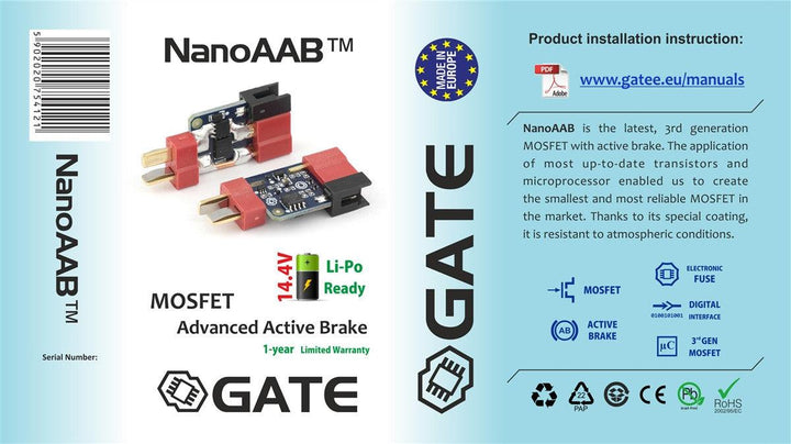 Gate NanoAAB Mosfet Unit