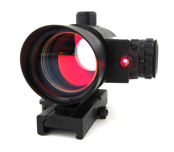 NcSTAR 40mm Red Dot w/ Laser and QD Rail Mount - DLB140R