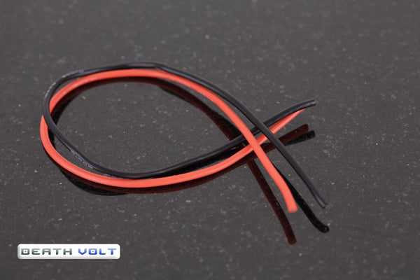 DeathVolt 16AWG Silicone Wiring Set - 2 Feet