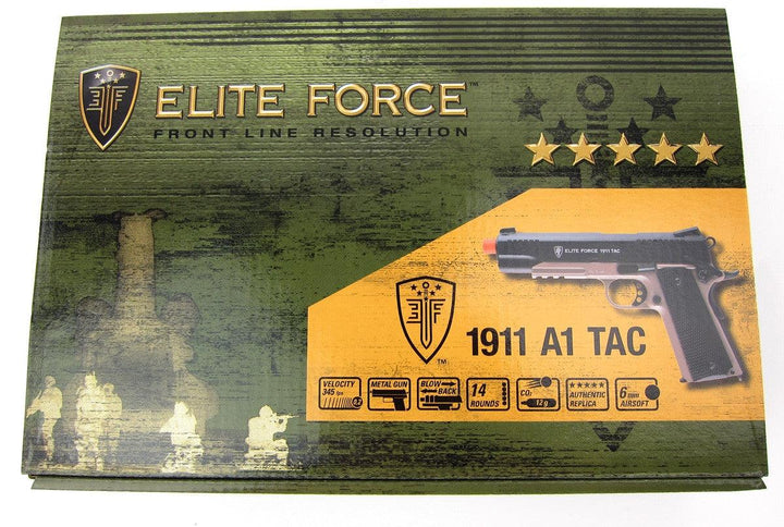 Elite Force 1911 Tactical Blowback Gas Gun (CO2) - Tan