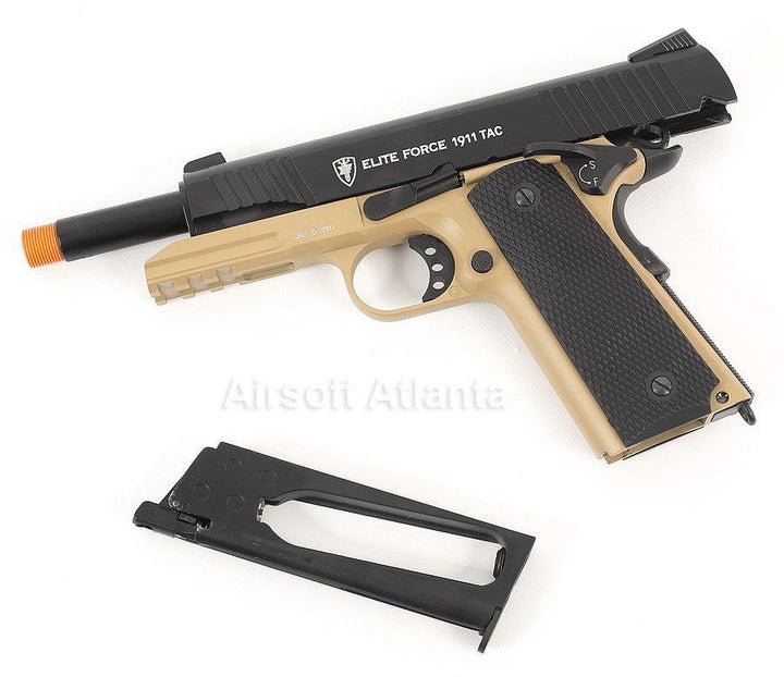 Elite Force 1911 Tactical Blowback Gas Gun (CO2) - Tan