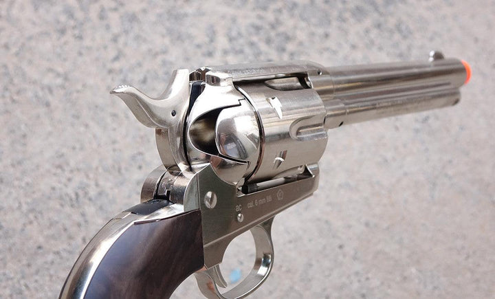 Elite Force Smoke Wagon Silver Gas Revolver CO2