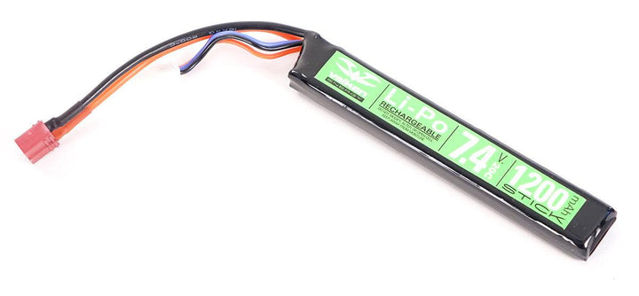 Valken 7.4v 1200mAh Stick Lipo Battery