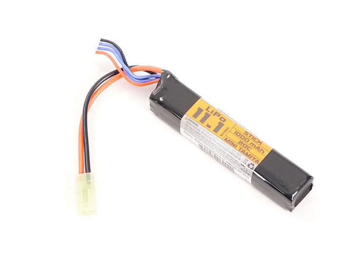 Valken 11.1v 1000mAh Stick Lipo Battery