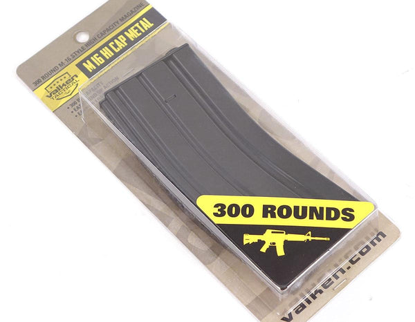 Valken M4 Standard 300-Round Hicap AEG Magazine - Black