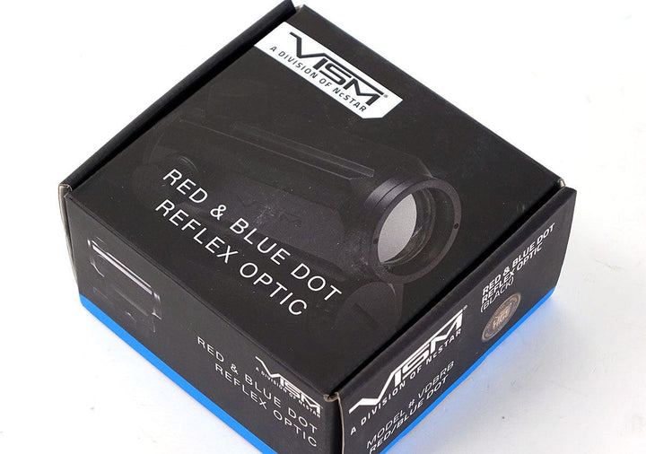 NcSTAR Micro Red and Blue Dot Sight - Black