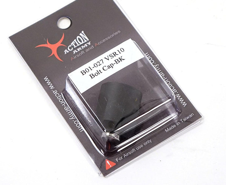 Action Army VSR-10 Bolt End Cap - Black