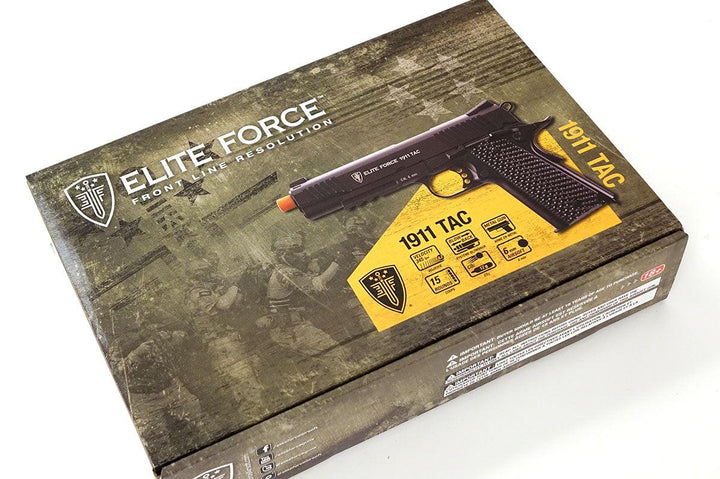 Elite Force 1911 Tactical Blowback Gas Gun (CO2) - Black