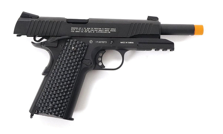 Elite Force 1911 Tactical Blowback Gas Gun (CO2) - Black