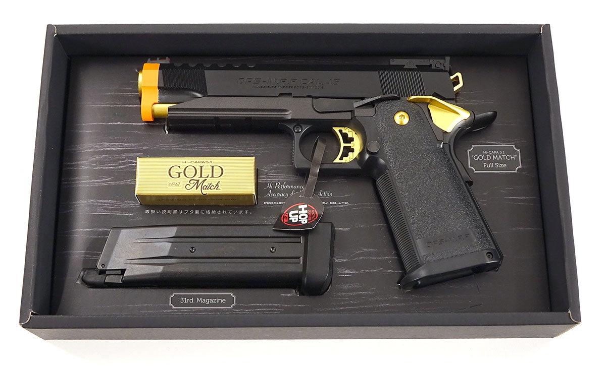 Tokyo Marui Hi-CAPA 5.1 Gold Match Gas Pistol – Airsoft Atlanta