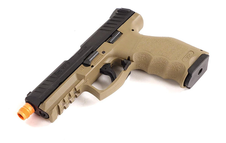 HK VP9 Green Gas Full-Blowback Pistol - Tan