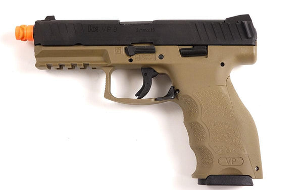 HK VP9 Green Gas Full-Blowback Pistol - Tan