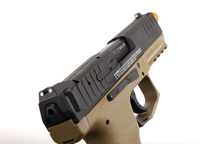 HK VP9 Green Gas Full-Blowback Pistol - Tan